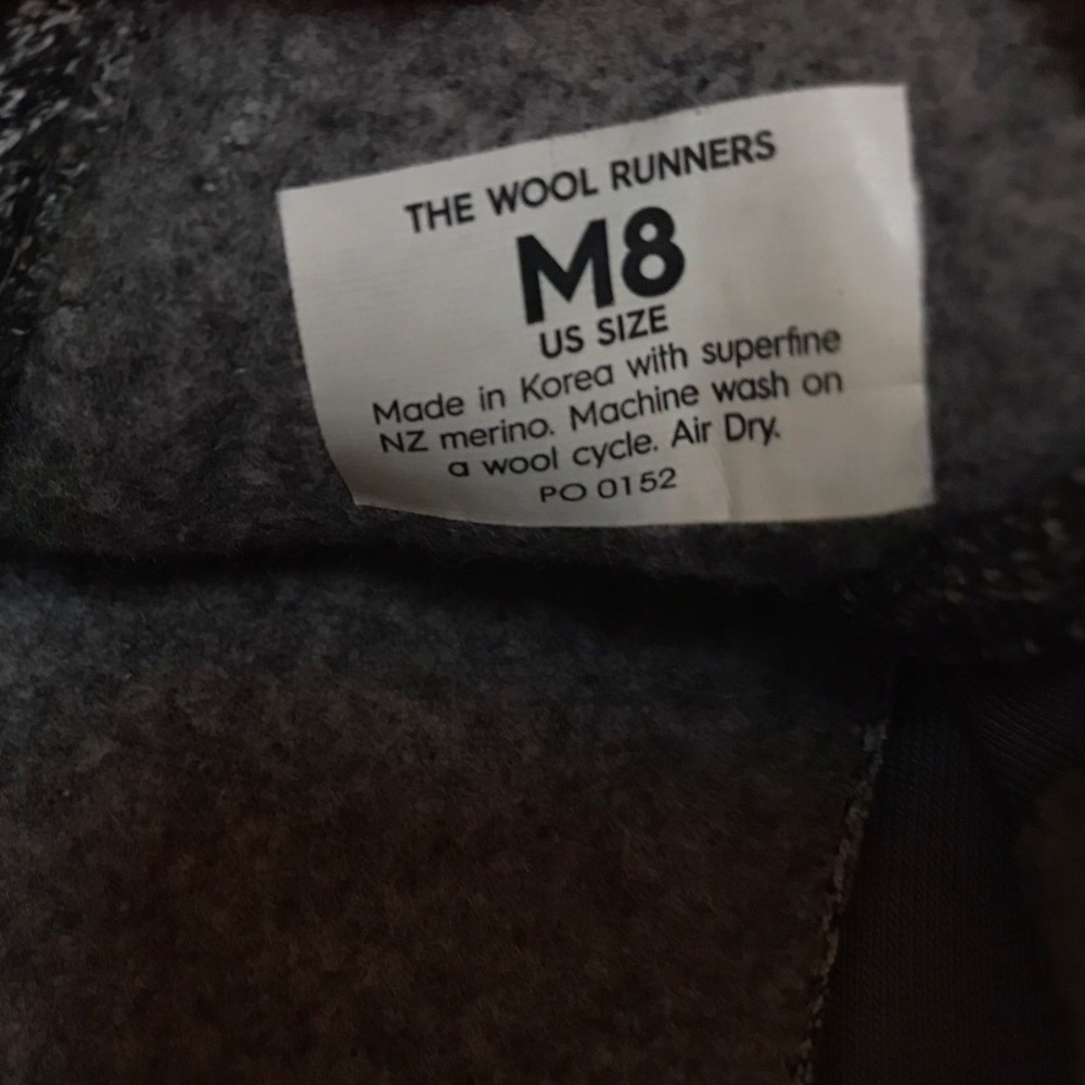 allbirds, gray wool runners men’s size 8 - Picture 5 of 5